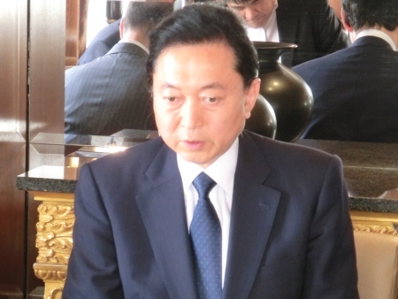 Media briefing by Mr. Yukio Hatoyama